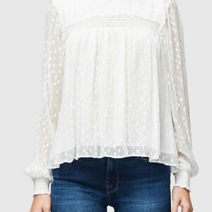 Frame Smoked Metallic Top